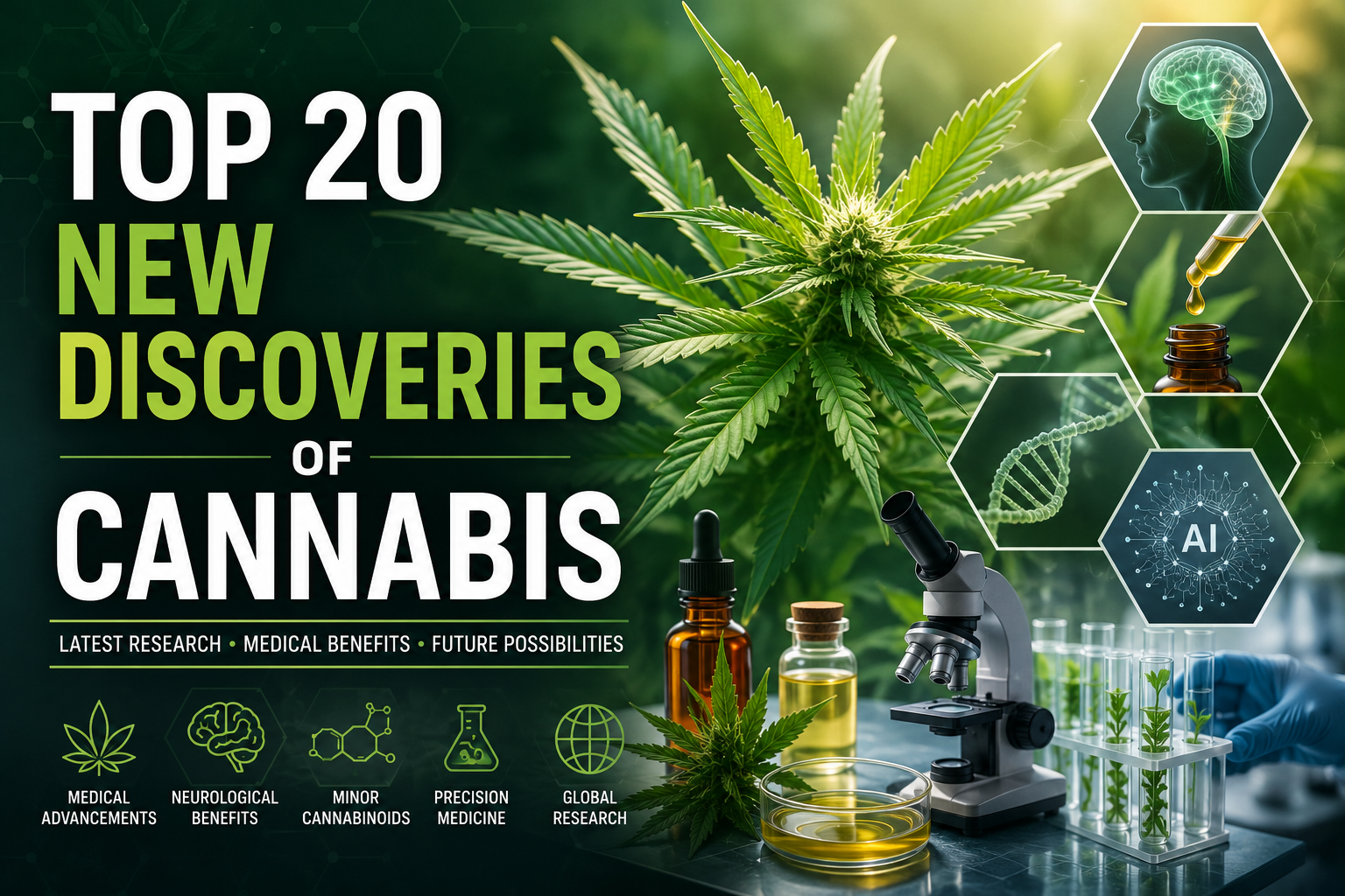 Top 20 New Discoveries About Cannabis 🌿